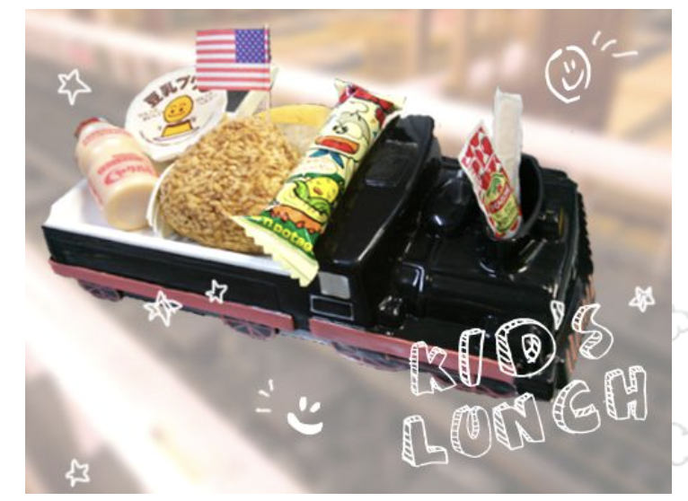 機関車プレートで提供されるキッズランチ 子供に大人気の那須グルメ