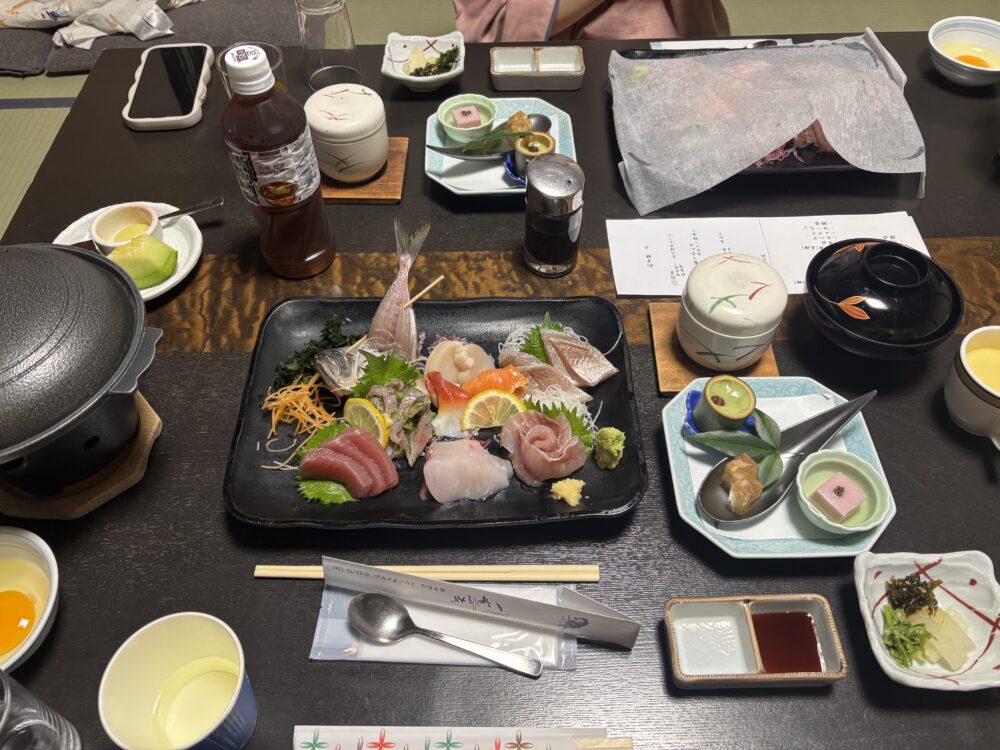 夕食

